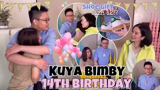 Bimby Aquino 14th Birthday Sweet Celebration with Loving Miles and Mama Kris ❤️ [upl. by Idhem]