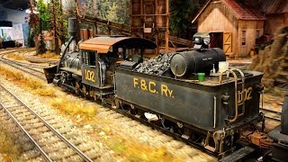 One Of The Best and Most Detailed Model Railroad Layout With Steam Trains in the World 4K UHD [upl. by Hannie]