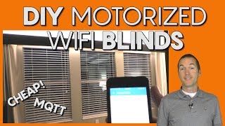 Motorize and Automate your Blinds for 10 WiFi [upl. by Ahsielat321]