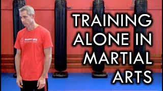 How to Practice Martial Arts Alone  Solo Training Tip [upl. by Dyoll]