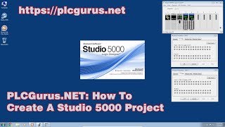 PLCGurusNET  How To Create A Studio 5000 Logix Emulate Project [upl. by Dom]