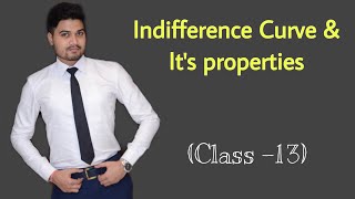 13 Indifference Curve  Indifference Map and their Properties  Class XI [upl. by Atiseret]