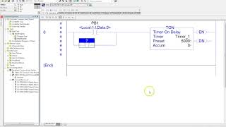 Intro into TON Instruction in RSLogix 5000 [upl. by Nagey]