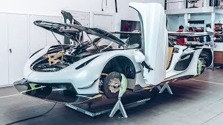 How to build a 300mph Koenigsegg Jesko  Top Gear [upl. by Nikkie686]