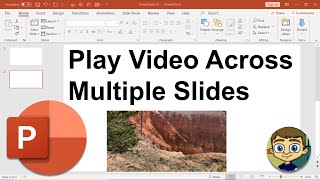 Play a Video Across Multiple PowerPoint Slides [upl. by Emmalyn]