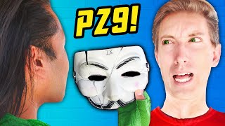 PZ9 FACE REVEAL UNMASKING Finds Clue Under Beard Extreme Hide and Seek Challenge vs New Hacker [upl. by Aninad608]