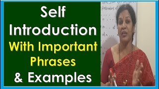 quotSelf Introduction Tips With Important Phrases amp Examplesquot [upl. by Rusell]