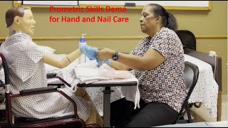 Texas Prometric Skills Guidelines Demo for Hand and Nail Care [upl. by Inimak]