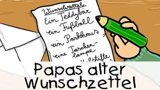 😴 Papas alter Wunschzettel  Geschichten für Kinder [upl. by Ahsias]