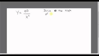 How to Derive an Indifference Curve [upl. by Mainis661]