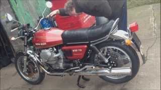 Moto Guzzi 850 T3 Started After 37 Years [upl. by Llevron86]