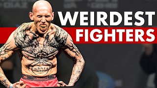 The 10 Weirdest Fighters in UFC History [upl. by Hsepid]