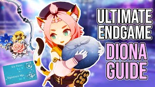 Optimize Your Shield and Healing Diona Build and Investment Guide  Genshin Impact [upl. by Alekahs]