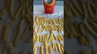 McDonalds Large Fries  How many Fries Are There [upl. by Nnasor]