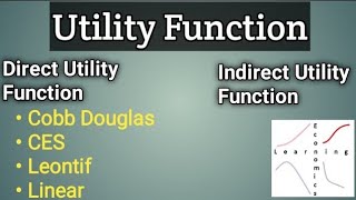 11 Utility Functions and Indifference Curves in Microeconomics [upl. by Eniawd]