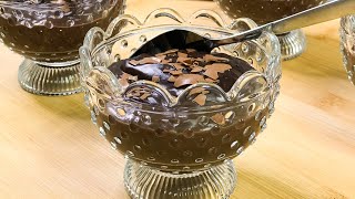 The very best Chocolate Pudding Recipe [upl. by Marelda]