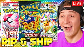 OPENING POKEMON CARDS LIVE [upl. by Willcox]