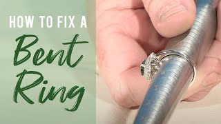 How to Fix a Bent Ring [upl. by Eelanaj589]