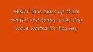 Mr Blue Sky  ELO With Lyrics [upl. by Tychon85]