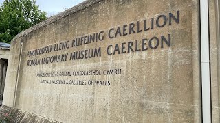 Caerleon Roman Fortress amp Baths  Including Caerleon Wood Sculptures [upl. by Meekahs509]