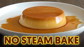 No Steam Easy Flan  No Oven No Problem [upl. by Aynosal89]