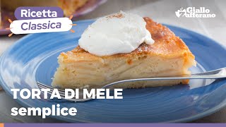 TORTA DI MELE FACILE E SOFFICE [upl. by Anileme]