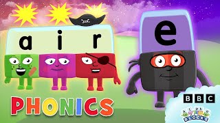 Phonics  Learn to Read  Word Magic  Alphablocks [upl. by Ymma446]