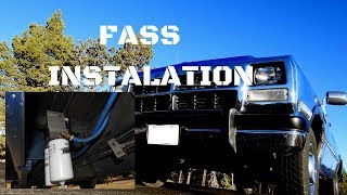 Fass Fuel Pump Installation [upl. by Werdnael474]