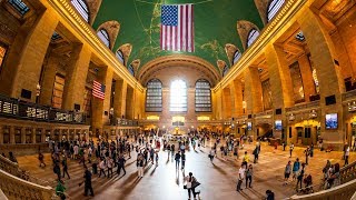 Walking Tour of Grand Central Terminal — New York City 【4K】🇺🇸 [upl. by Thorwald]