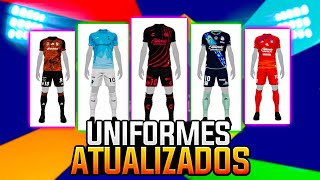 UNIFORMES MAIS BONITOS DO EFOOTBALL 2025 MOBILE [upl. by Ordnas]