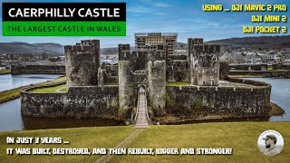 Caerphilly Castle  The Largest in Wales 2nd in Britain [upl. by Nygem804]