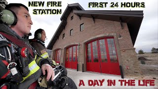 First 24 Hours in a New Fire Station  A Day in the Life [upl. by Lladnarc]