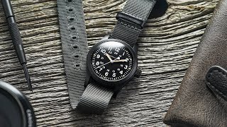 Hamilton Khaki Field Mechanical Black PVD  My Favorite From The Line [upl. by Arev]