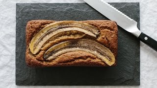 PALEO BANANA BREAD  super moist banana bread [upl. by Glimp336]