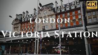 London Victoria Station Walk Through England 4K [upl. by Biagi]