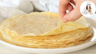 How to make Crepes  French Crepe Recipe [upl. by Krenn]