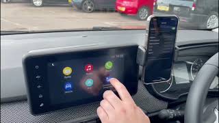 Dacia Sandero and Stepway 2021 wireless AppleAndroid CarPlay explainedTutorial [upl. by Drofnelg]