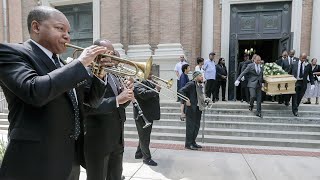 Dolores Marsalis jazz funeral procession [upl. by Peery]