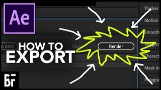 Export from Adobe After Effects 2019 [upl. by Garlaand]