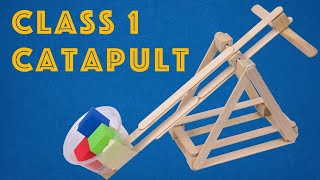 Young Engineers Class 1 Catapult  Easy and Fun DIY STEM Project for Kids [upl. by Purvis]