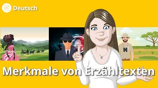 Merkmale von Erzähltexten – Deutsch  Duden Learnattack [upl. by Maurer]