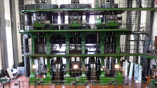 Worlds biggest triple expansion steam engine  Kempton Steam Museum [upl. by Eirolav]