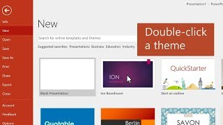 How to create a presentation in PowerPoint [upl. by Stickney]