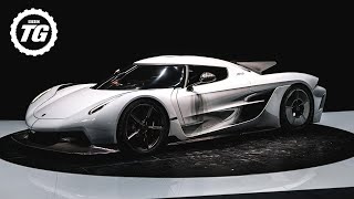 FIRST LOOK  310mph Koenigsegg Jesko Absolut Bugattis worst nightmare  Top Gear [upl. by Nnylassej]