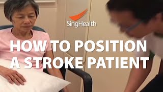 How To Position A Stroke Patient [upl. by Strickland641]