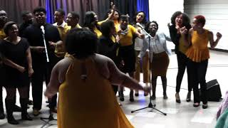 GMU AVU Choir  Melodies From Heaven by Kirk Franklin [upl. by Cassidy]