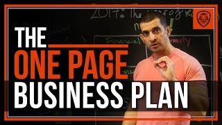 How to Write a One Page Business Plan [upl. by Connett]