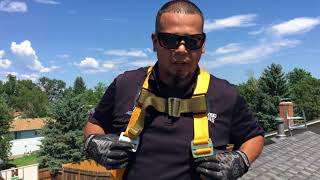 How to Use a Roof Safety Harness  Fall Protection [upl. by Jarnagin189]