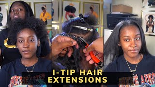 ITip  Microlink Hair Extensions [upl. by Gonroff190]