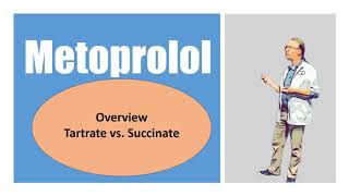 Metoprolol Overview  Tartrate vs Succinate [upl. by Darum]